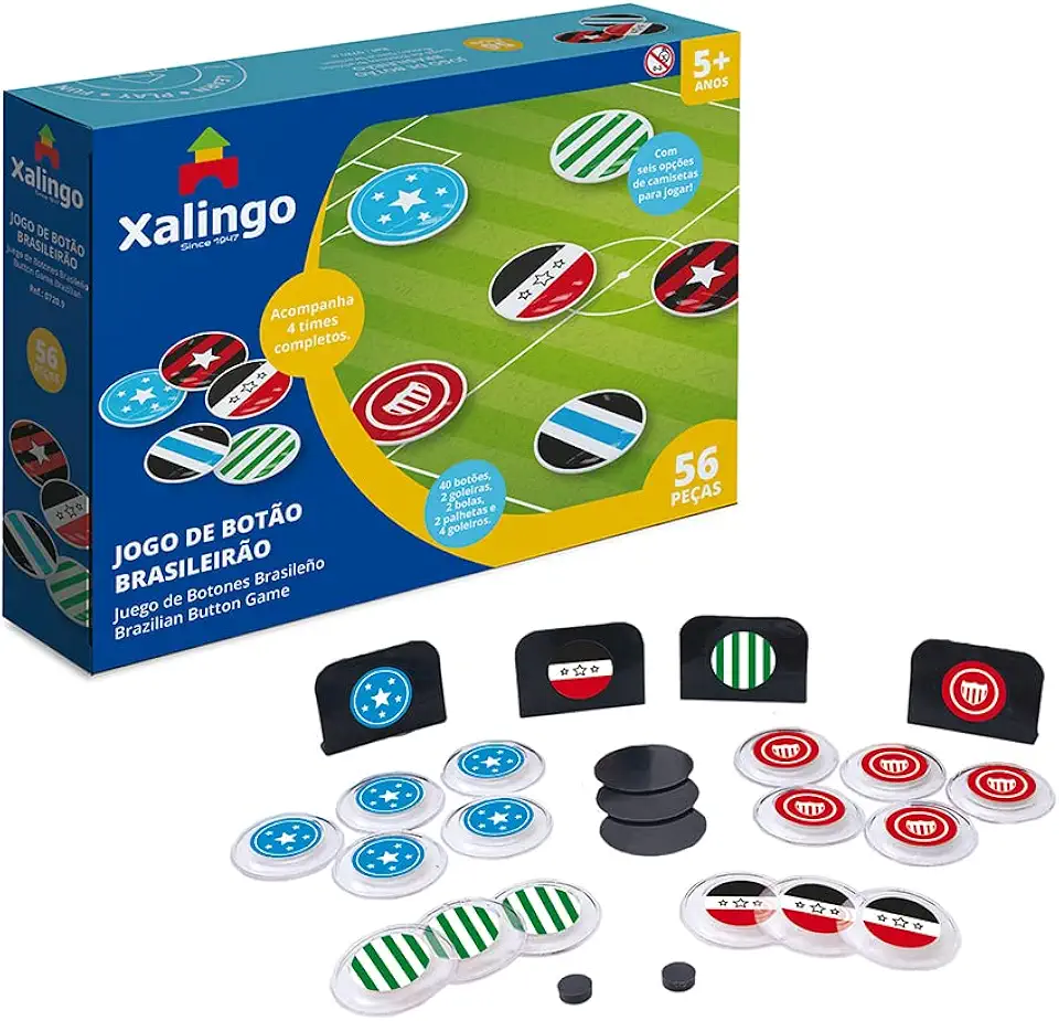 Jogos de Botões Brasileirão Xalingo