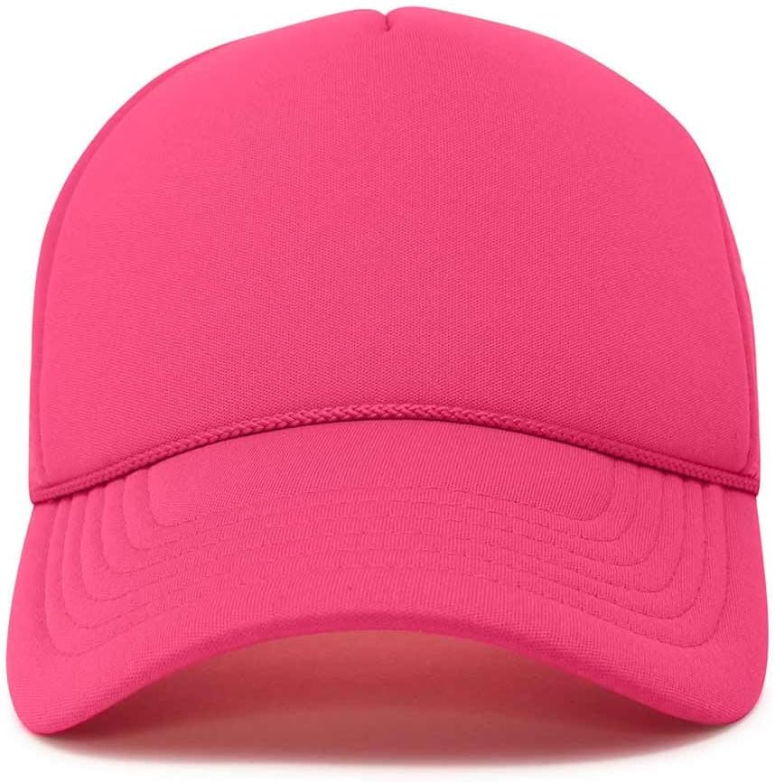 Neon Trucker Caps Adjustable Snapback Hat