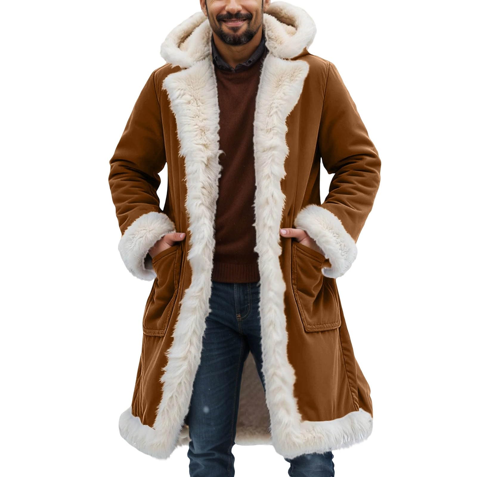 Chaqueta Hombre Traje Con Cremallera Chaqueta Deportiva Hombre Amplio Abrigo De Invierno Grueso Y Caliente Abrigo Casual Al Aire Libre