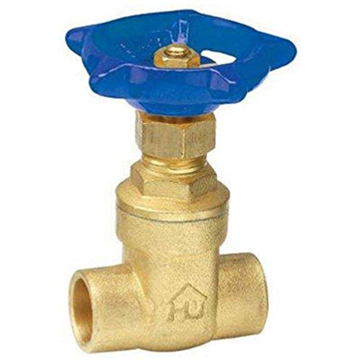 Homewerks 170-4-12-12 No-Lead Gate Valve, 0.5-Inch, Brass