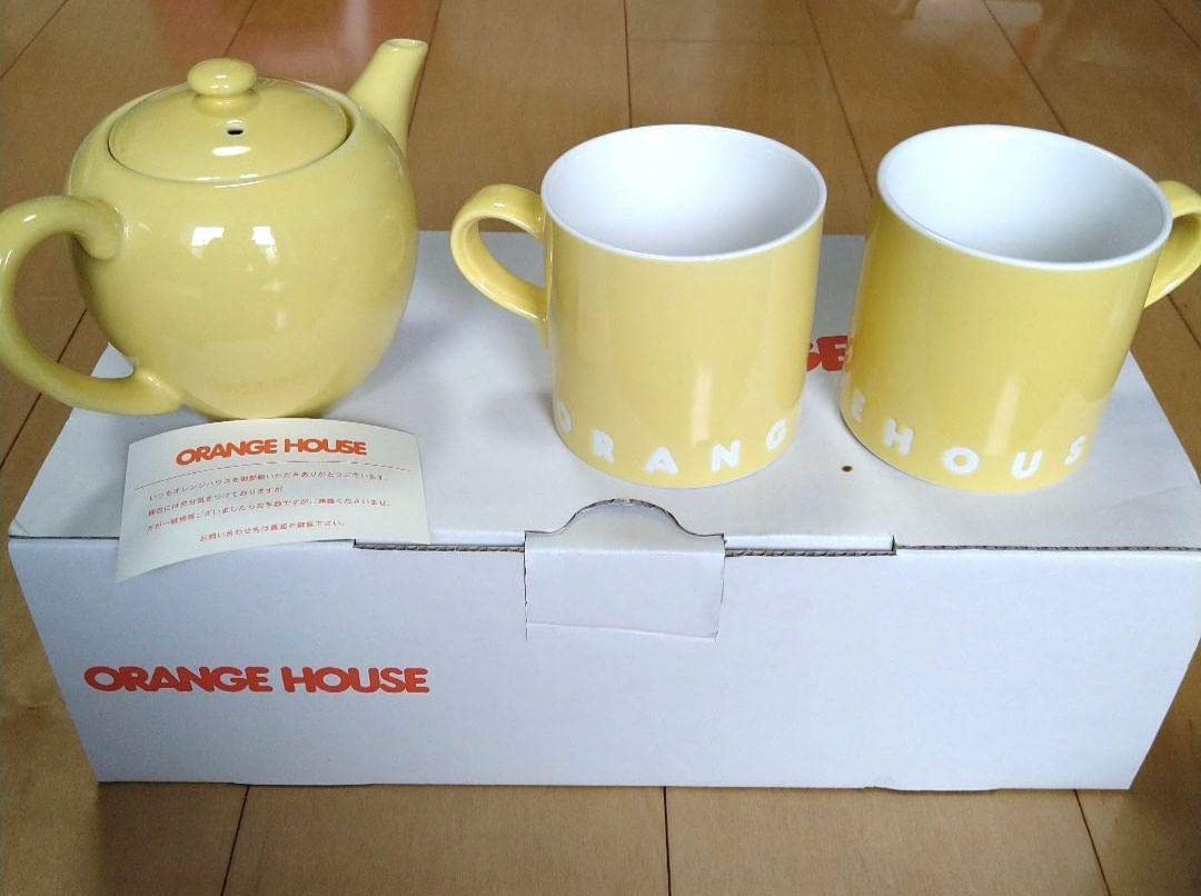 オレンジハウス (ORENGE HOUSE) ティーセット Amazon | オレンジハウス マグカップ ティーポット | ノー
