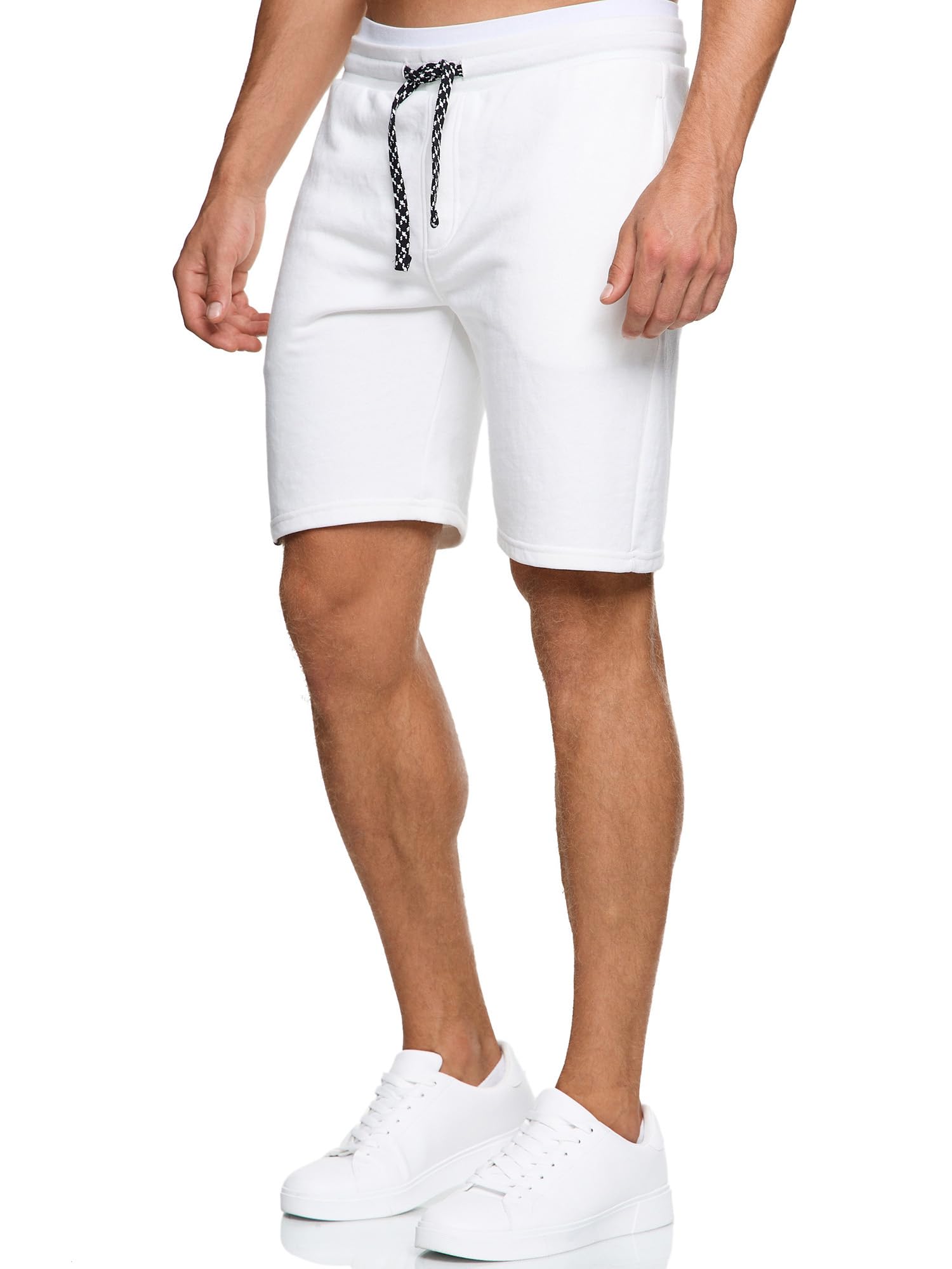 Indicode Hombres Aldrich Shorts | Pantalones Cortos de Sudadera con cordón