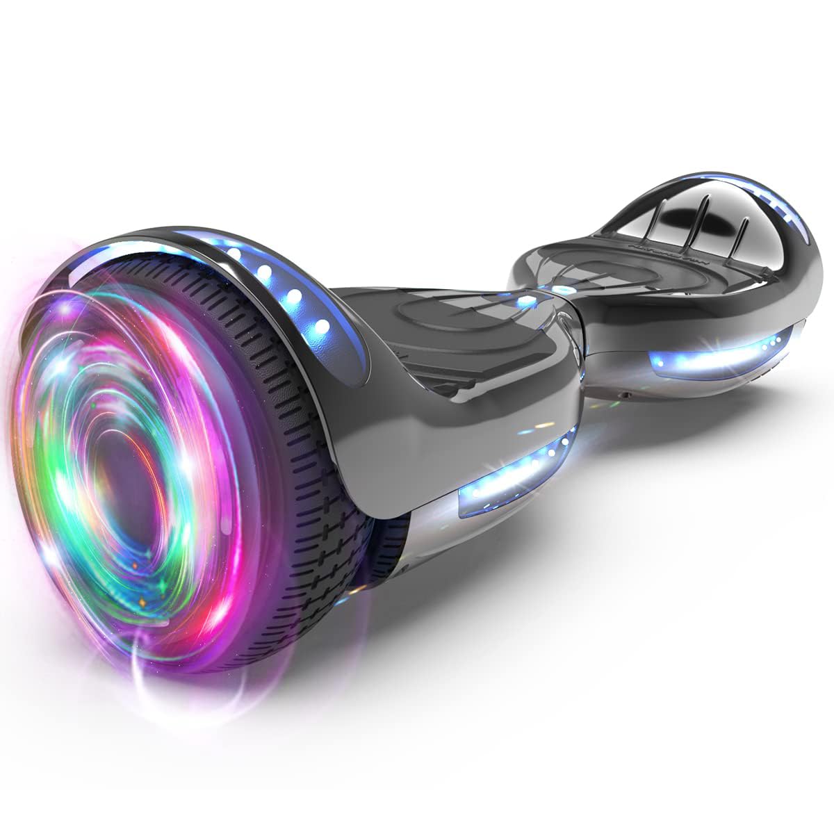 SUNDERWELL Electric Hoverboard with LED Lights and Bluetooth Speaker, Self Balancing Scooter with 6.5