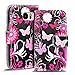 Produktbild Conie PW35156 Print Wallet Kompatibel mit Samsung Galaxy S7 Edge, Motiv Klapphülle mit HD Druck Muster Etui für Galaxy S7 Edge Hülle Motiv Schmetterling Weiss