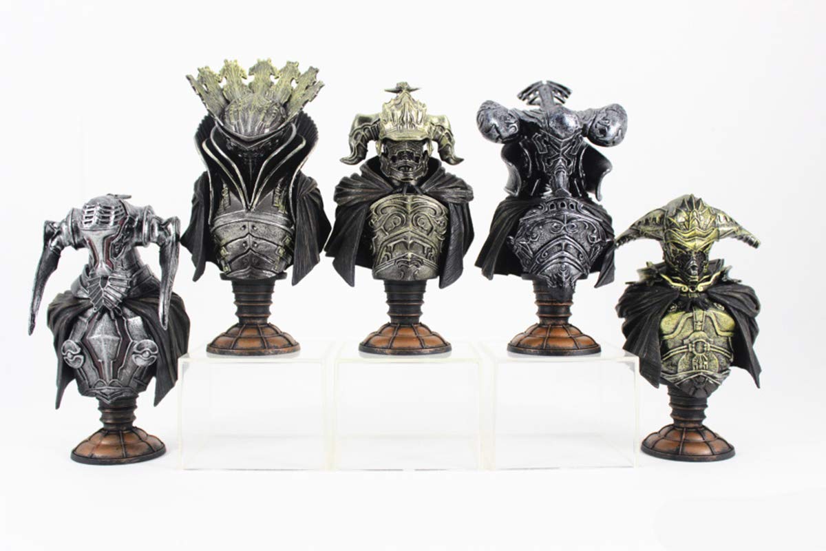 FINAL FANTASY 12個セット Final Fantasy XII O conjunto de mini busto do colecionador de