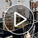 Image of Pure Home and Living, Handcrafted in Czech Republic, Made of Crystal Glass, Clear Barley Decanter (750 ML, 1 Piece)