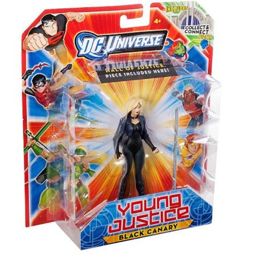 UNO DC Universe Young Justice Black Canary Figure