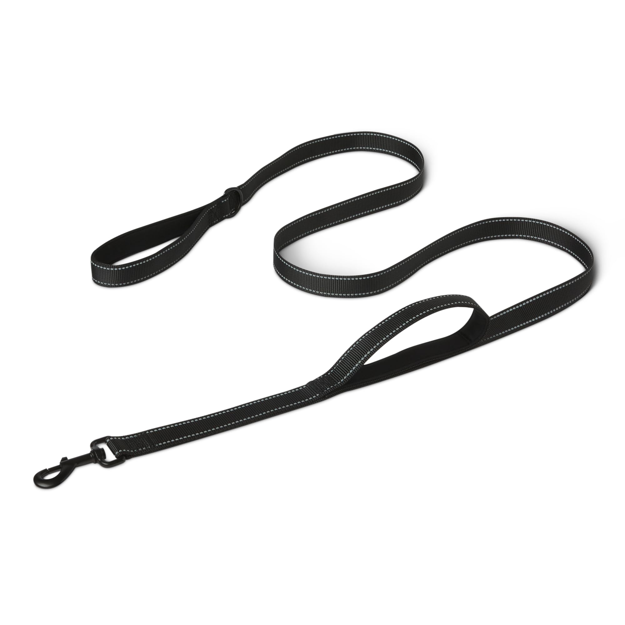 Amazon Basics Dog Lead with Dual Padded Handles and D Ring 1.8m (6ft)