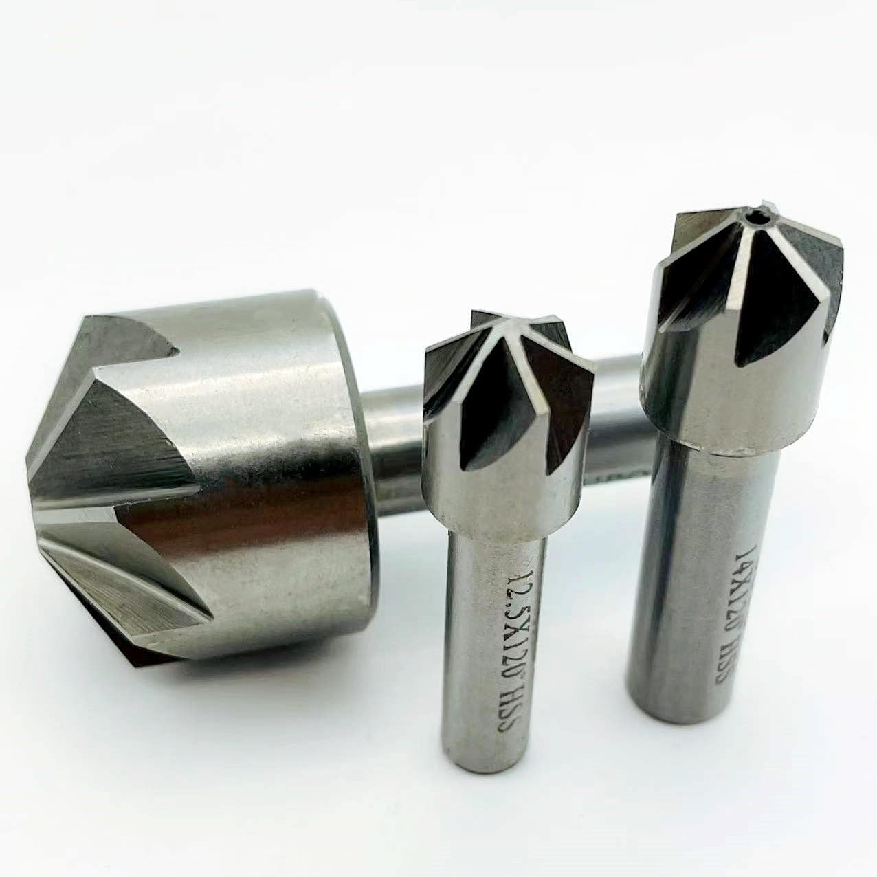 Frez trzpieniowy z węglików spiekanych 1 szt. 120 stopni wiertło rozwiercające średnica 6mm-50mm fazowanie metalu gratowanie frez(12.5mm)