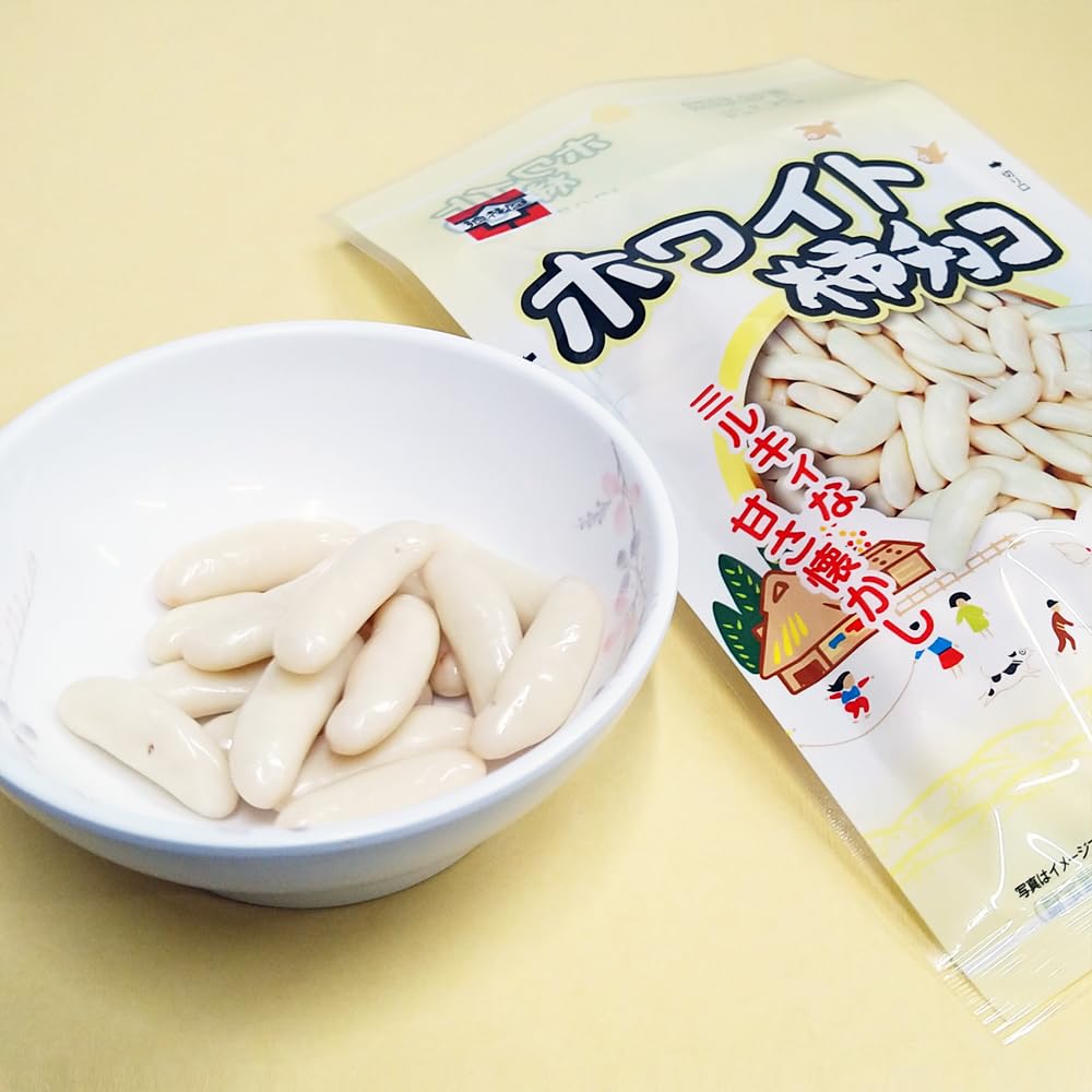 Amazon.co.jp: 浪花屋製菓 ホワイト柿チョコ 40g 柿の種 チョコ (40g×6
