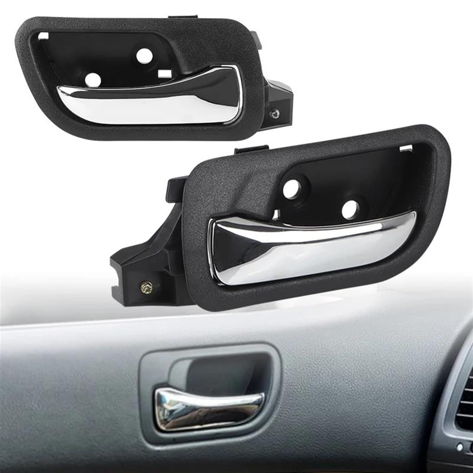 Qibbei Left+Right Car Accessories Interior Door Handles Left And Right Installation For Accord 2003-2007