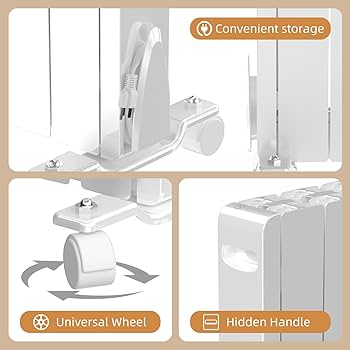 Amazon.com: Plug-in Electric Wall Heater 800W Portable