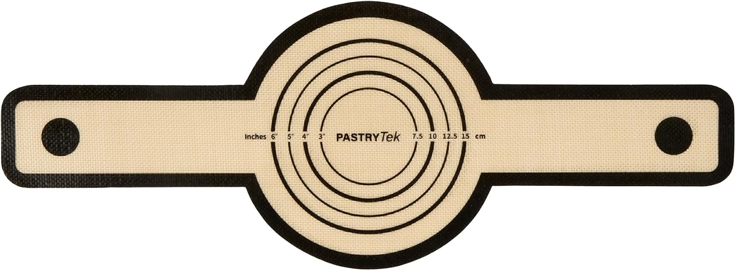 Restaurantware Non-Stick Baking Mat - 1 Count - 22.7 x 8.3 x 0.03 Inches - Silicone Dutch Oven Bread Sling - Fiberglass Artisan Bread Mat - Black