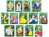 Beauty and The Beast Deluxe Ornament Set with Princess Belle, Cogsworth, Lumiere, Gaston and More