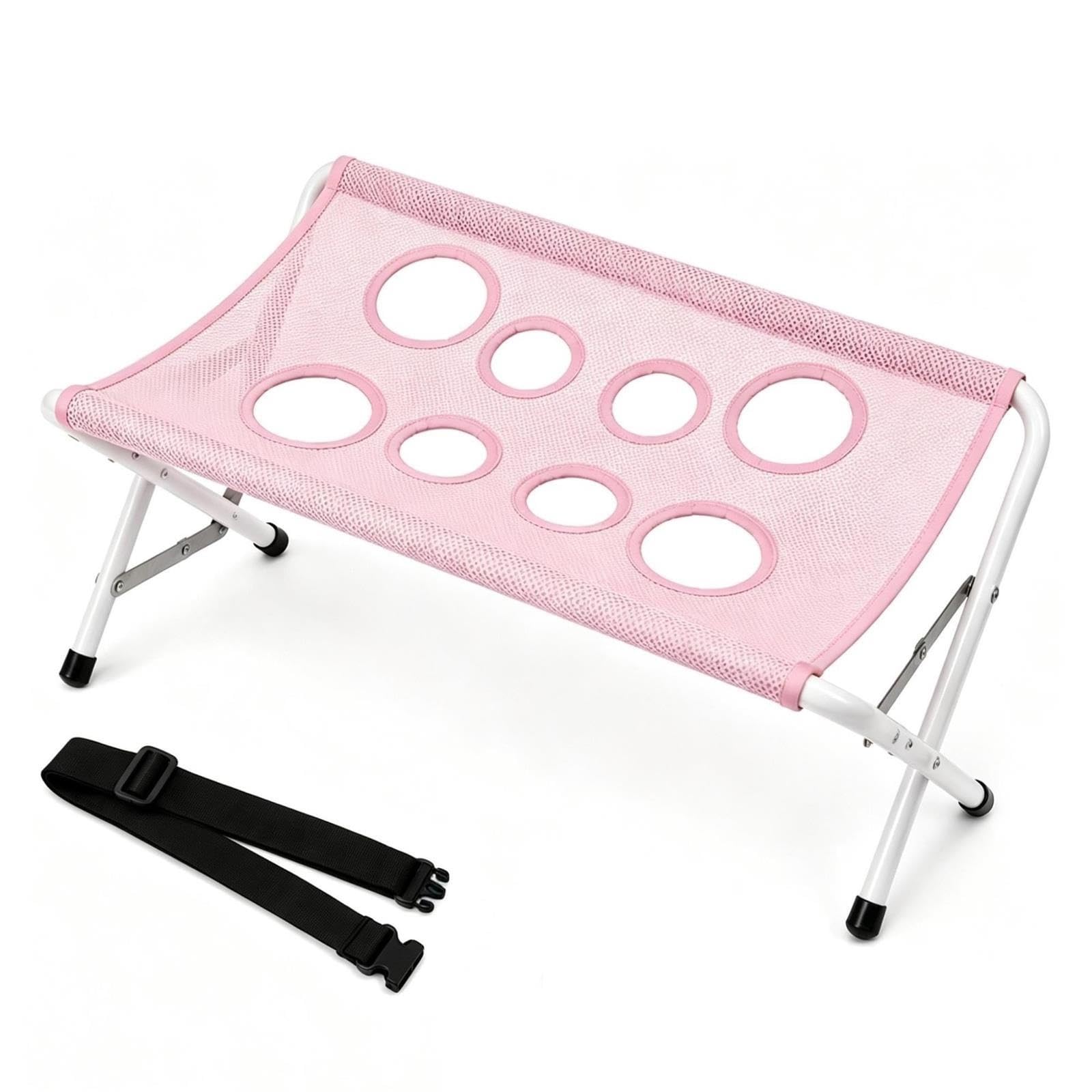 Faltbare Hundepflege-Hängematte mit Gestell, Badewanne für kleine Hunde