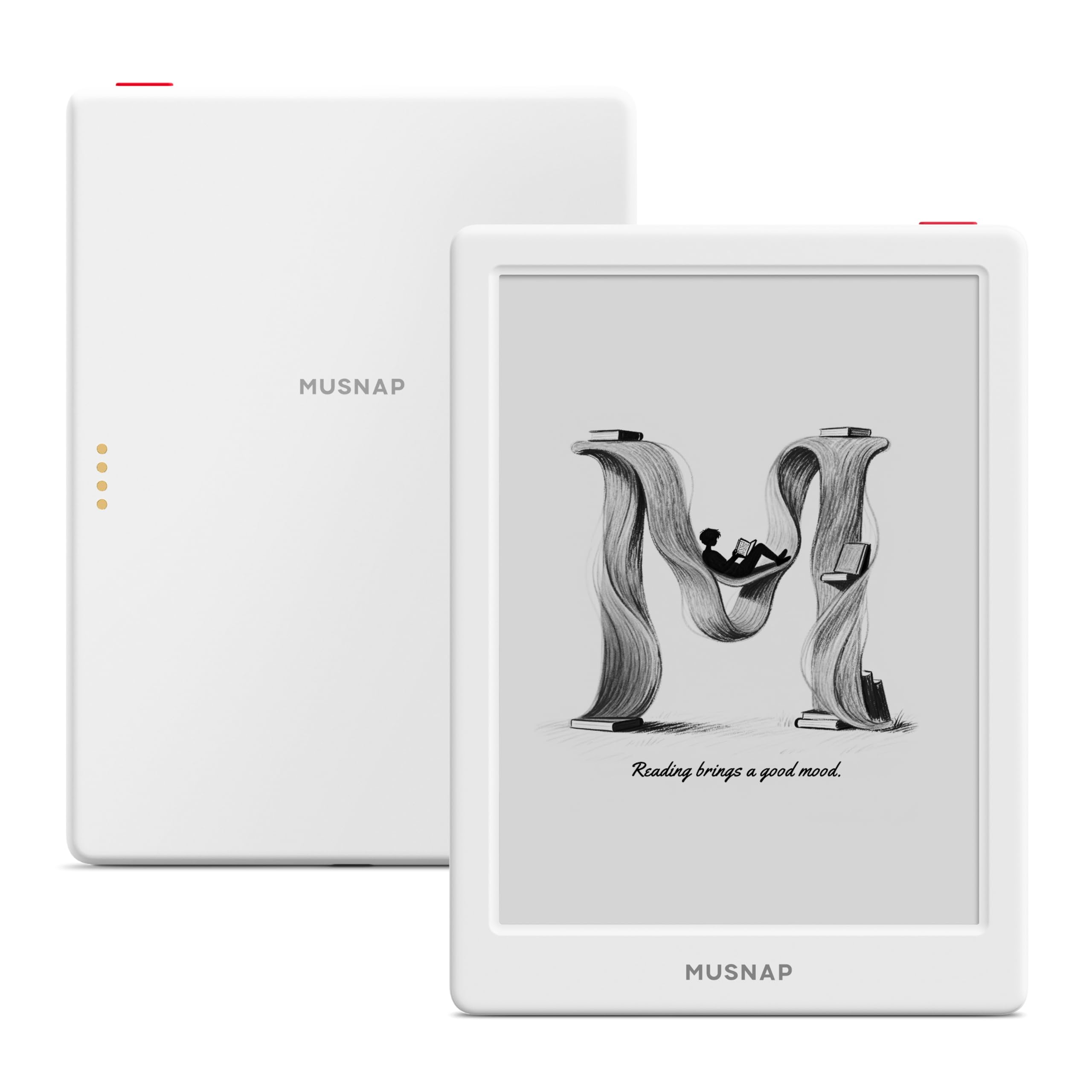 Neo 2 64GB+4GB eBook Reader Supporta applicazioni di terze parti, 6 "E Ink eReader ePaper B/N Carta digitale, lunga durata della batteria per la lettura