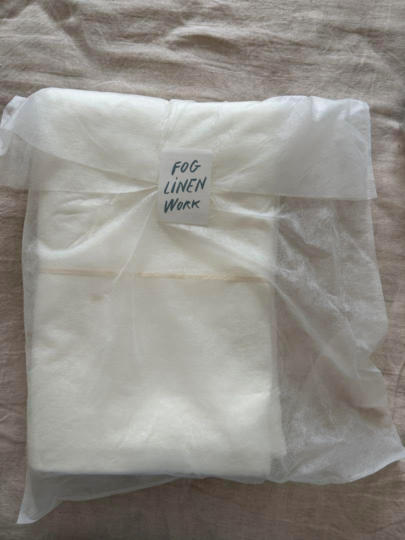 FOG LINEN WORK リネン掛け布団カバー　シングル ホワイト2枚セット 寝具カバーセット fog linen work ｜家具・インテリア通販 Re:CENO(リセノ)