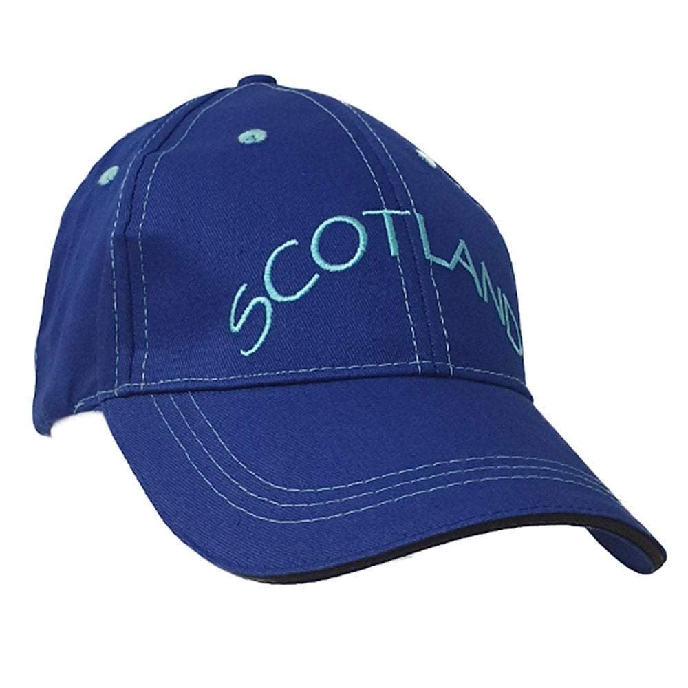 A Gift From Scotland Women's Blue Scotland Embroidered Baseball Cap
