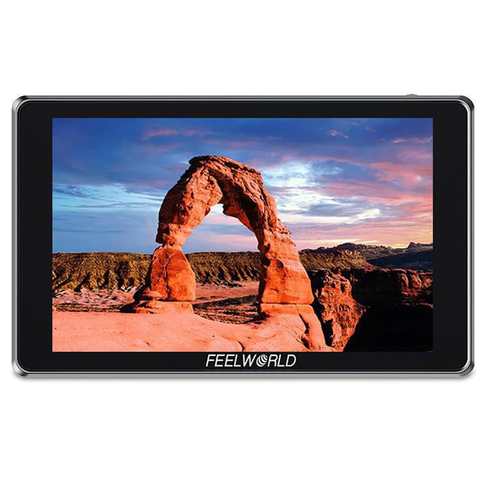 FEELWORLD S7 7-inch 12G-SDI HDMI2.0 Professional Broadcast Quality Camera Field Monitor 1920x1200pixels High Brightness1600nit Touchscreen