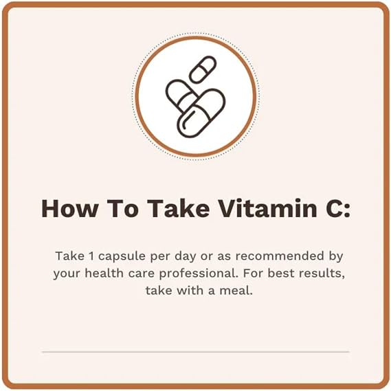 Utzy Naturals Vitamin C Complex | 400mg Vitamin C with Acercola & Citrus Bioflavonoids | 60 Capsules