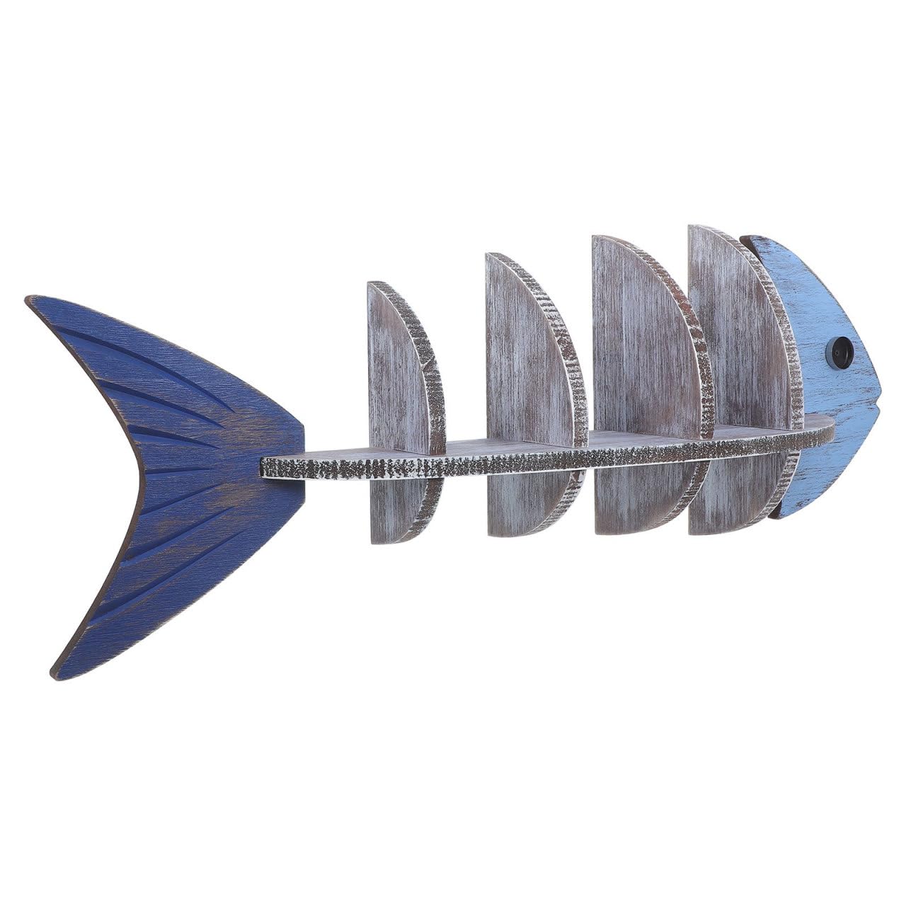 Étagère murale en bois poisson pour optimiser le rangement vertical et désencombrer vos murs