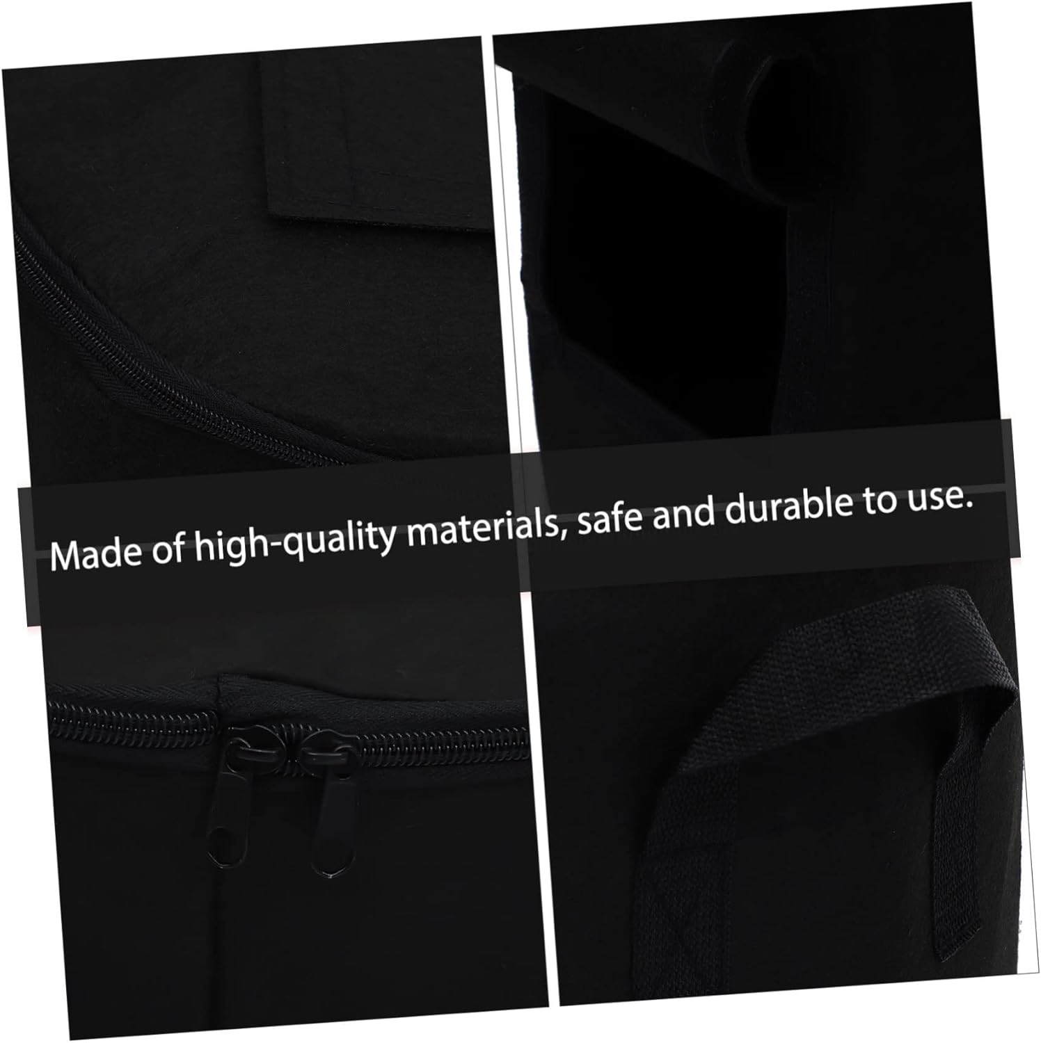 UPKOCH 1Pc Compost Bag Durable Fallen Leaves Storage Bin for Easy Composting and Plant Growth Black Height for Waste