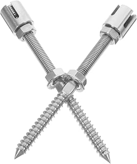 Stainless Steel Plant Trellis Connector Clip 2pcs for Climbing Plants