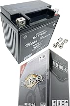 Mega Power Motorcycle Battery MB10L-A2 (YB10L-A2 / GM10Z-3A / FB10L-A2) Compatible