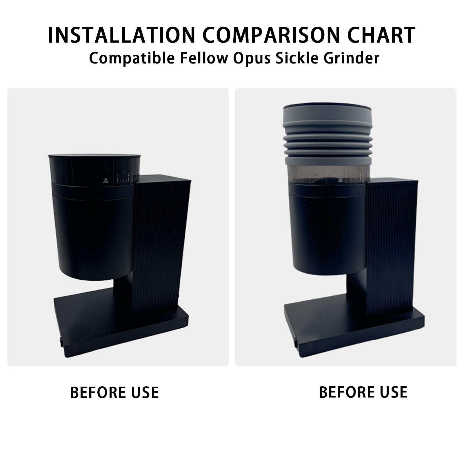 Amazon | コーヒーグラインダー用シリコンベロー 食品グレード素材 ダークグレー OPUS互換 残留粉末除去 シングルドーズ対応  クリーニングアクセサリー コーヒー粉砕機用リップルチューブ | Zynphancer | 手挽きコーヒーミル 通販