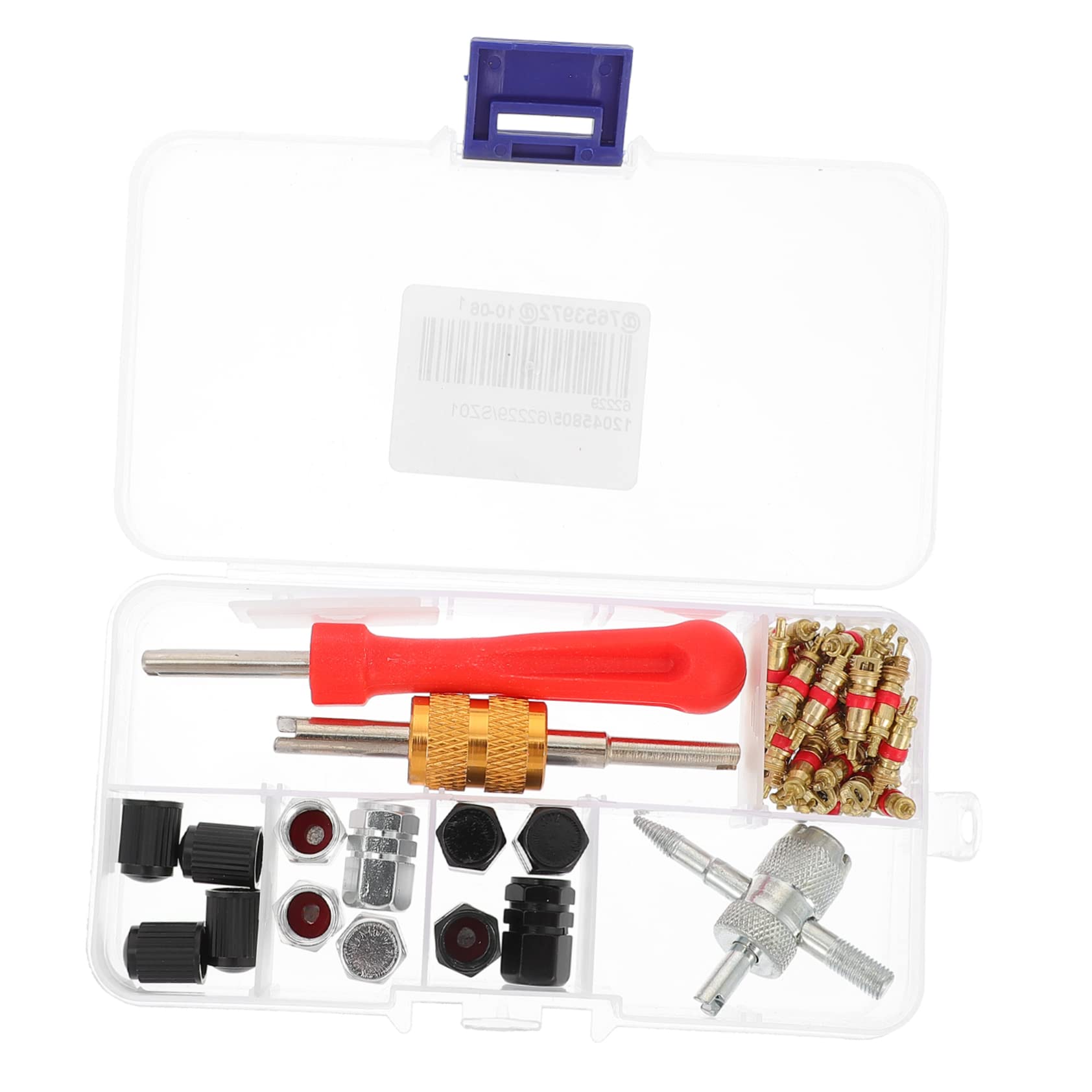 FUNOMOCYA 1 Set Portable Tire Valve Core Removal Tool Kit for Motorcycles Bicycles Durable Accessories for Easy Tire Repair and Maintenance