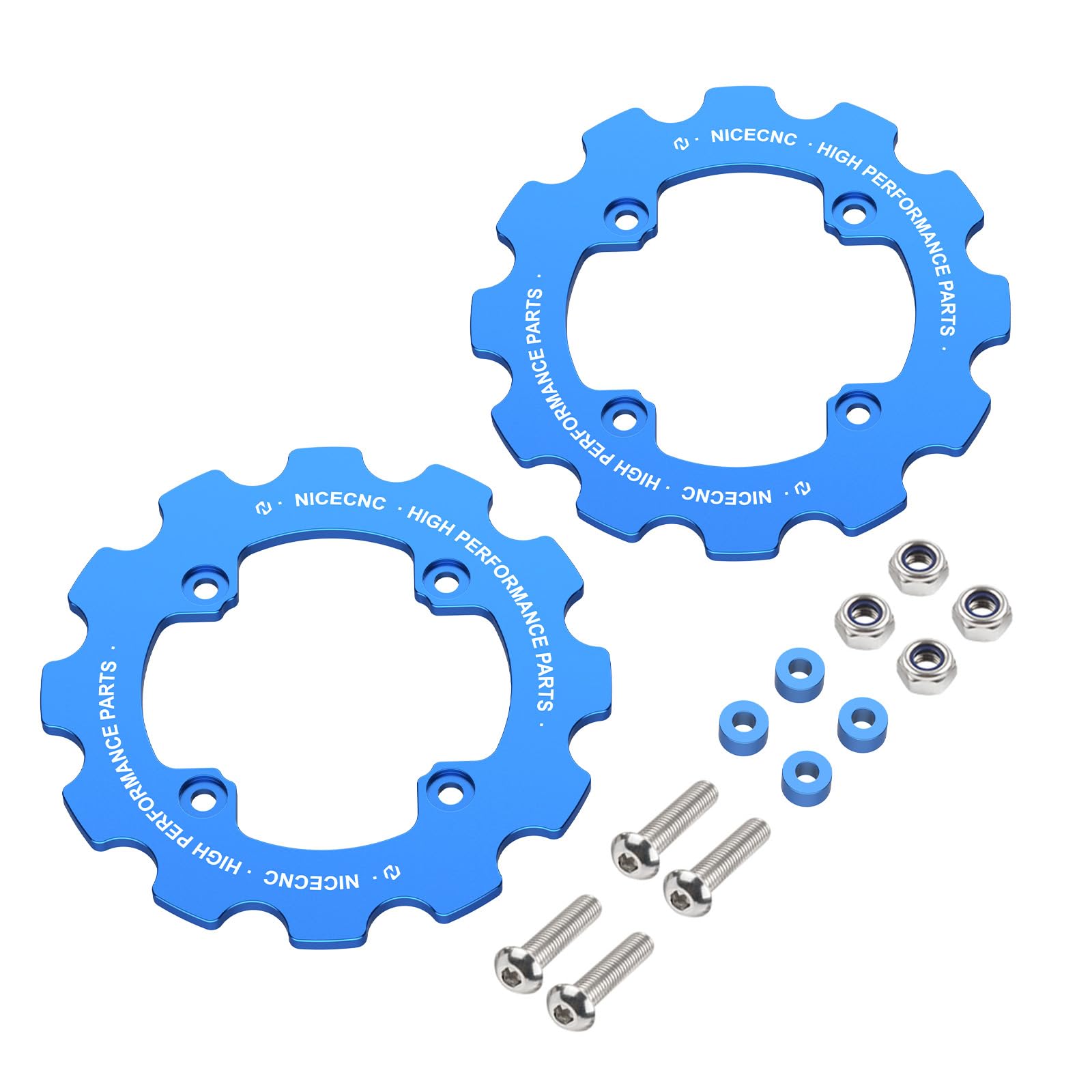 NICECNC Chain Protector Sprocket Cover Aluminum Compatible with
