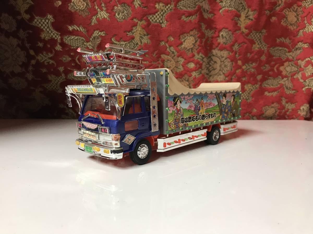 デコトラ トラック野郎 当時物 Amazon | 8台 当時物 旧1/48 一番星 トラック野郎 モーターライズ 未組