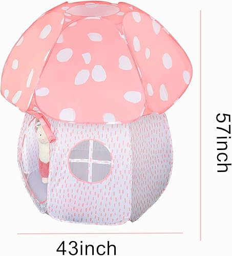 Miniatura 4 de Tienda de campaña para niños, tienda de campaña desplegable para interiores y exteriores, casa de juegos para niños y niñas con diseño exquisito