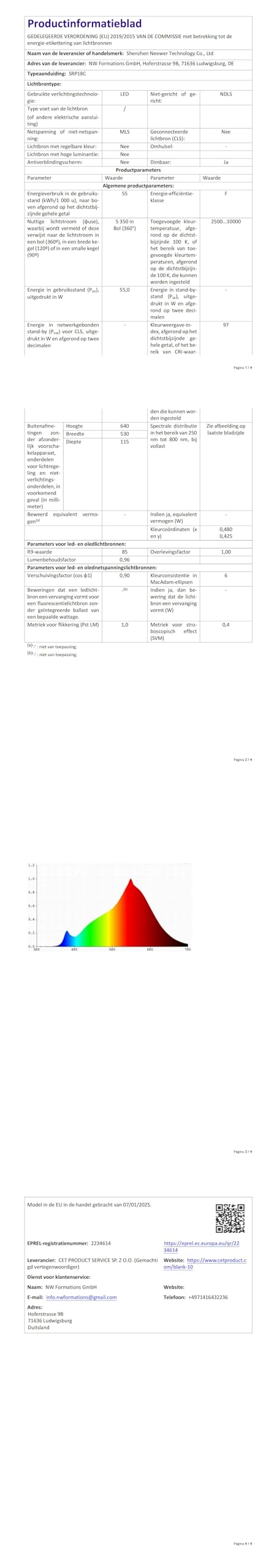 NEEWER SRP18C RGB LED zestaw świateł pierścieniowych, ultra smukły zestaw, sterowanie za pomocą aplikacji z odwracanym światłem, stojak, uchwyt na telefon, głowica kulowa, 2500 K – 10000 K, CRI