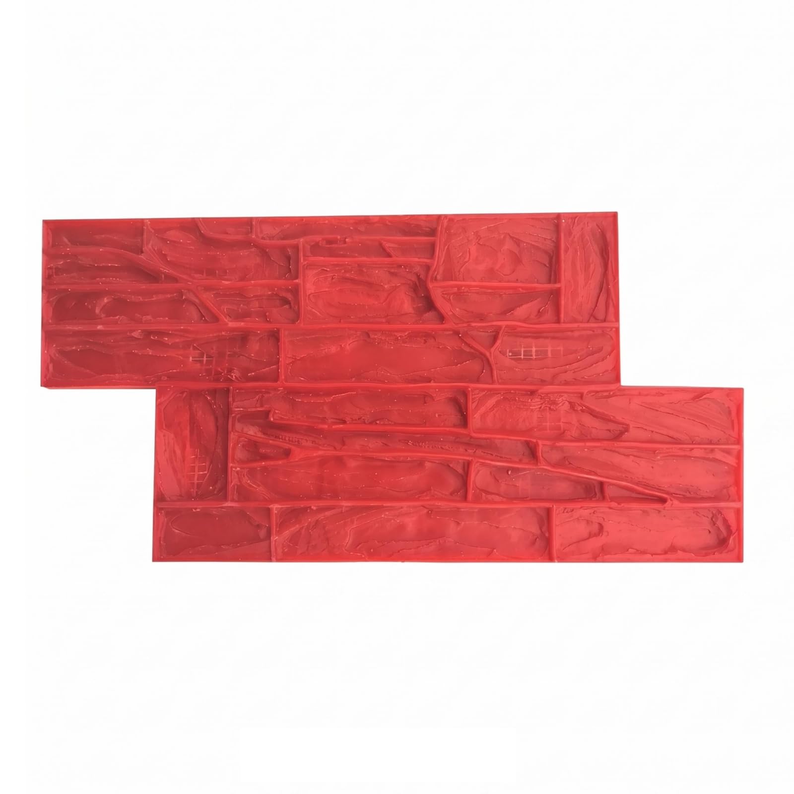 Molde Estampado Hormigón Resistente Al Desgaste Pared Piedra Uso Fácil para Albañiles, Constructores, Sendero, Molde De Ladrillo De Piedra Cultural 6030-A