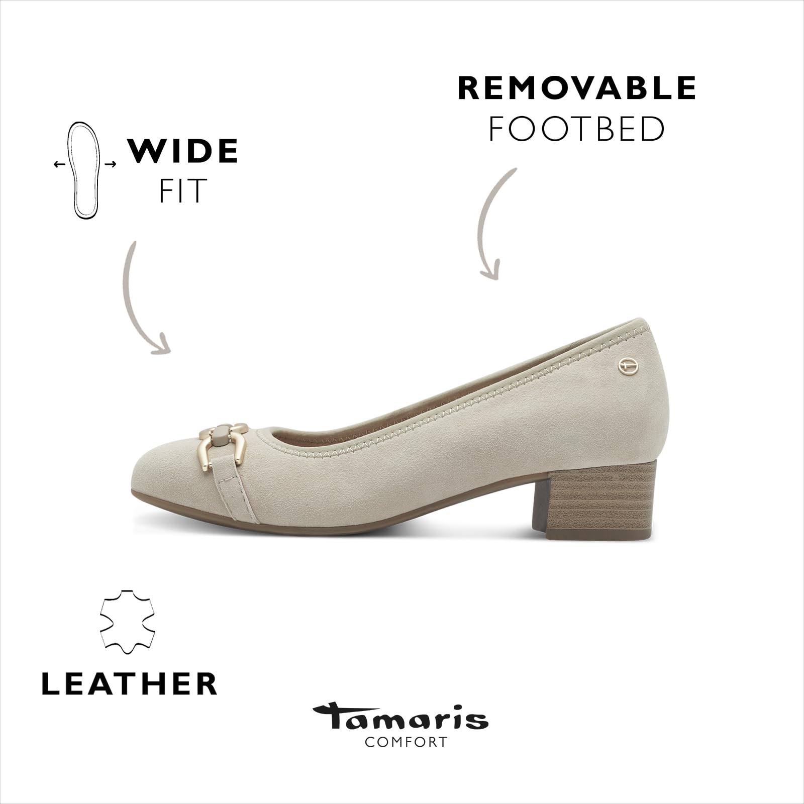 Tamaris Kobiety Tamaris Comfort Damen BequemPompa