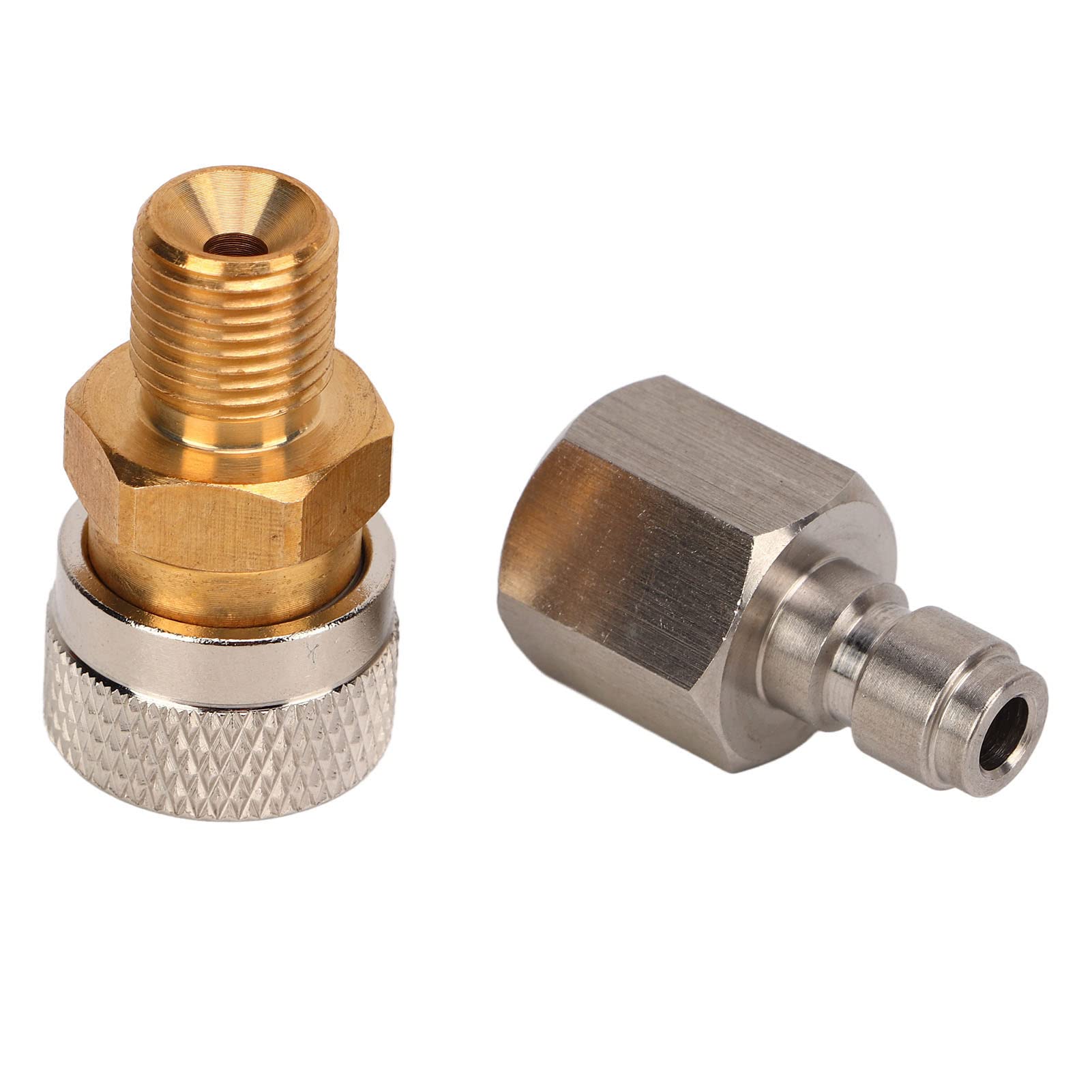 Compressed Air Coupling, 1/8 Inch Ex Quick Coupling Adapter, Quick Connector, Made of Stainless Steel - Image 4