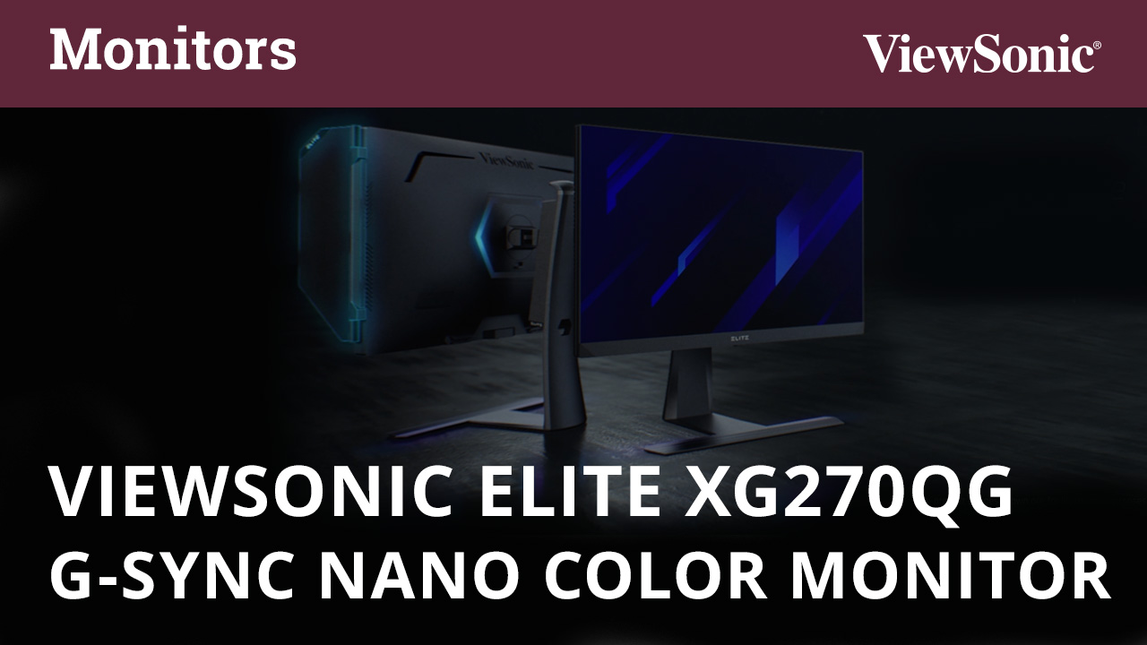 【27インチ ゲーミングモニター】ViewSonic XG270QG 【QHD 1440p対応】 ViewSonic XG270QG, 27