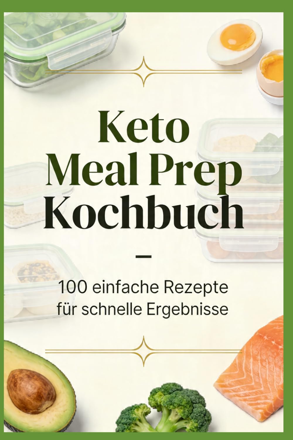 Keto Meal Prep Kochbuch: 100 leckere Low-Carb Rezepte für jeden Tag um Muskelaufbau zu fördern