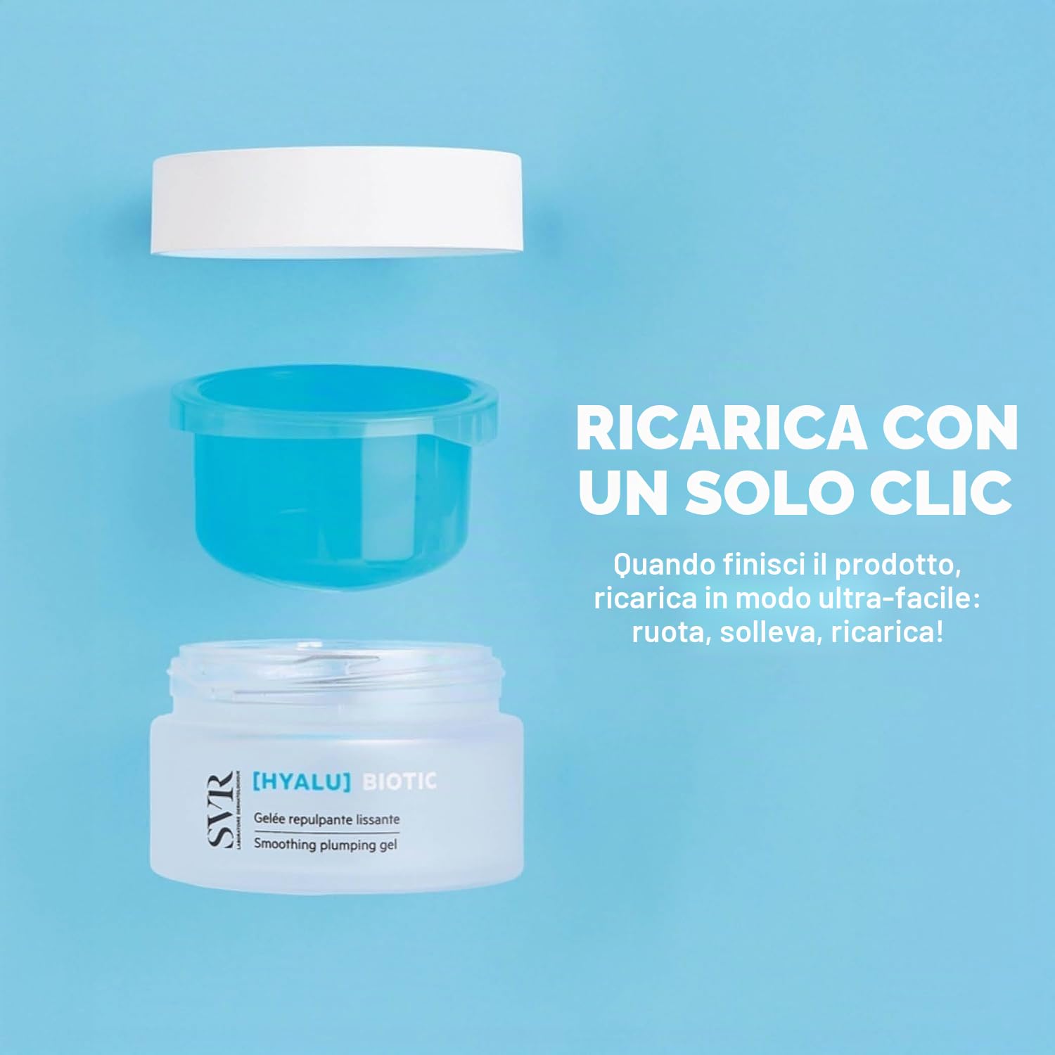 SVR - SVR HYALU Biotic Gel Rigenerante e Rimpolpante 50ml - 950127528