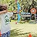 2 Pack of Kids Bow and Arrow Set, Light Up Archery Toy Set with 14 Suction Cup Arrows & Standing Target, Perfect Kids Indoor and Outdoor Toys Birthday Gifts Ideas for 4 5 6 7 8 9 10 Year Boys Girls