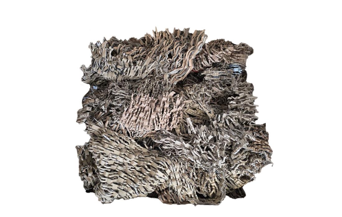 Matériau de remplissage en carton - Matériau d'emballage durable (108 l)