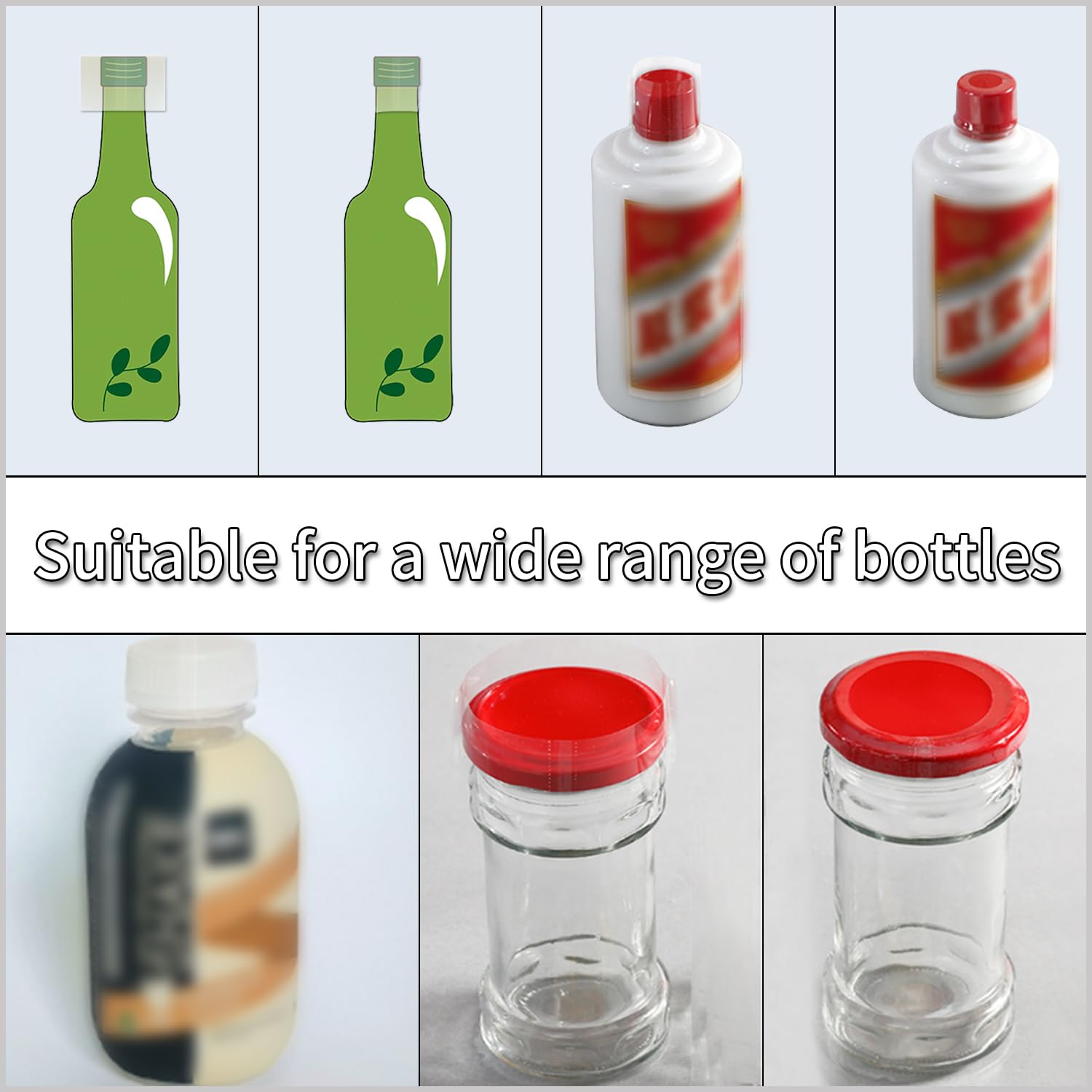 500 Sacchetti Termorestringenti POF | 3 Misure 13x25/16x30/21x36cm | Trasparenti Per Fai-Da-Te - Foto 7