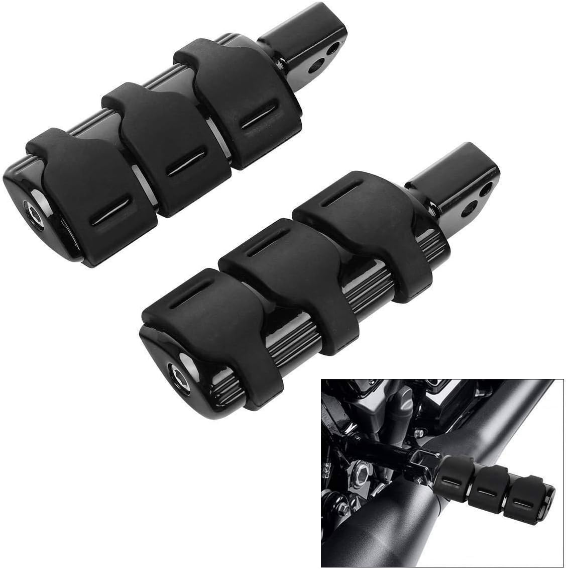 NOIR TREE REPOSE-PIED Pour Harley 2018-2019 Breakout Fxbr / Breakout