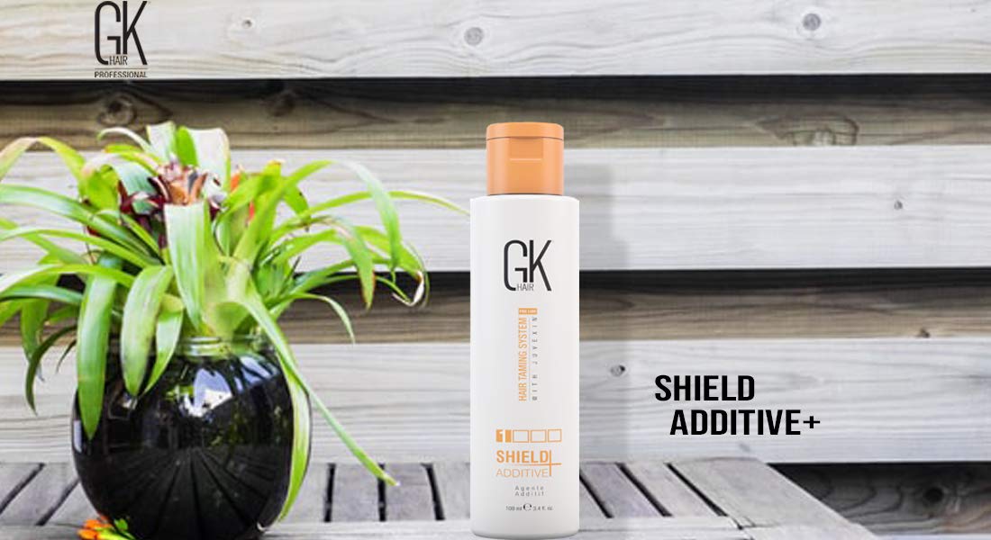 GK HAIR Global Keratin Shield Additive+ (3.4 Fl Oz/100ml) Hair