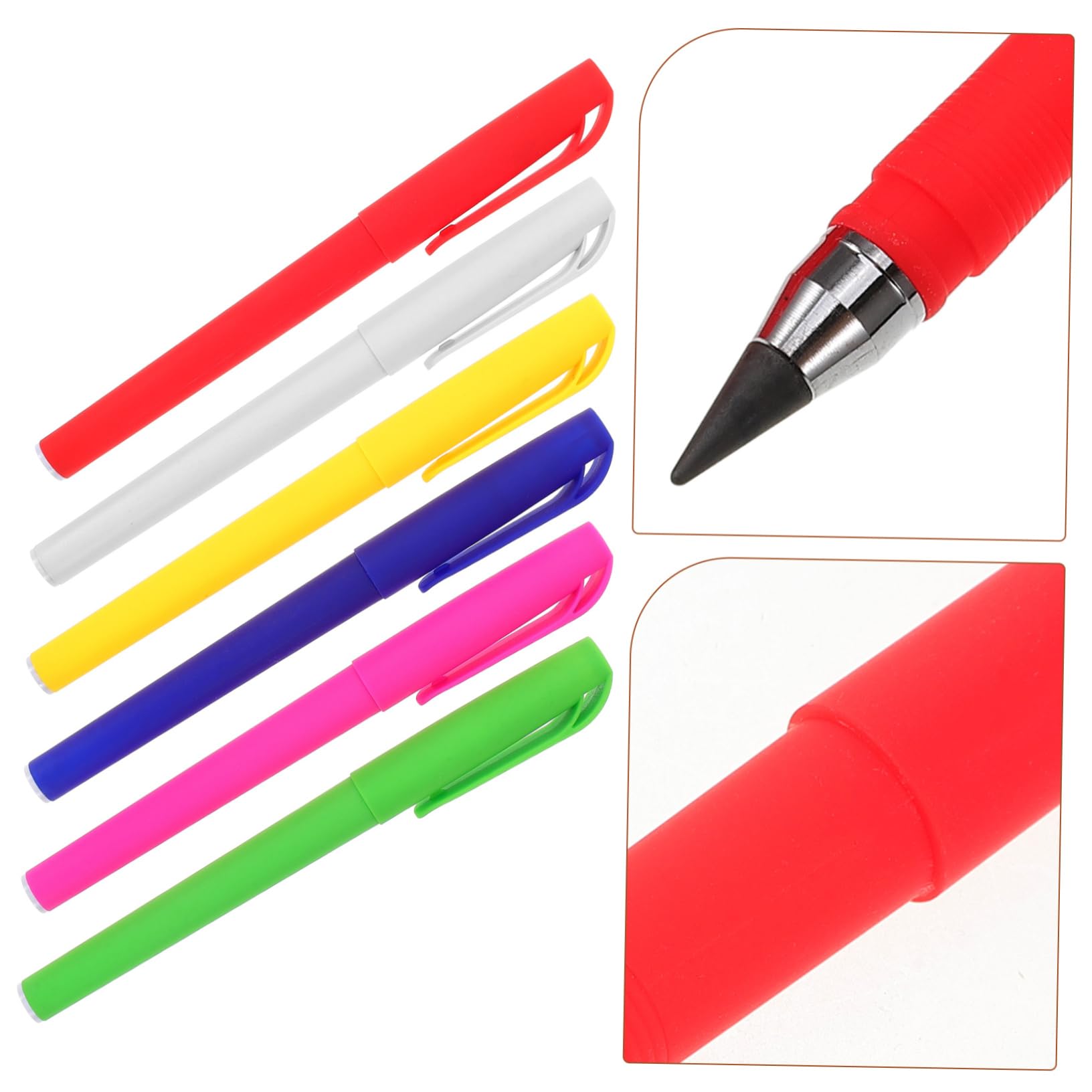 4 Ensembles Crayon Crayon À Dessin Portable Pour Étudiants Artistes Pour Écriture Croquis 6 Pièces * 4