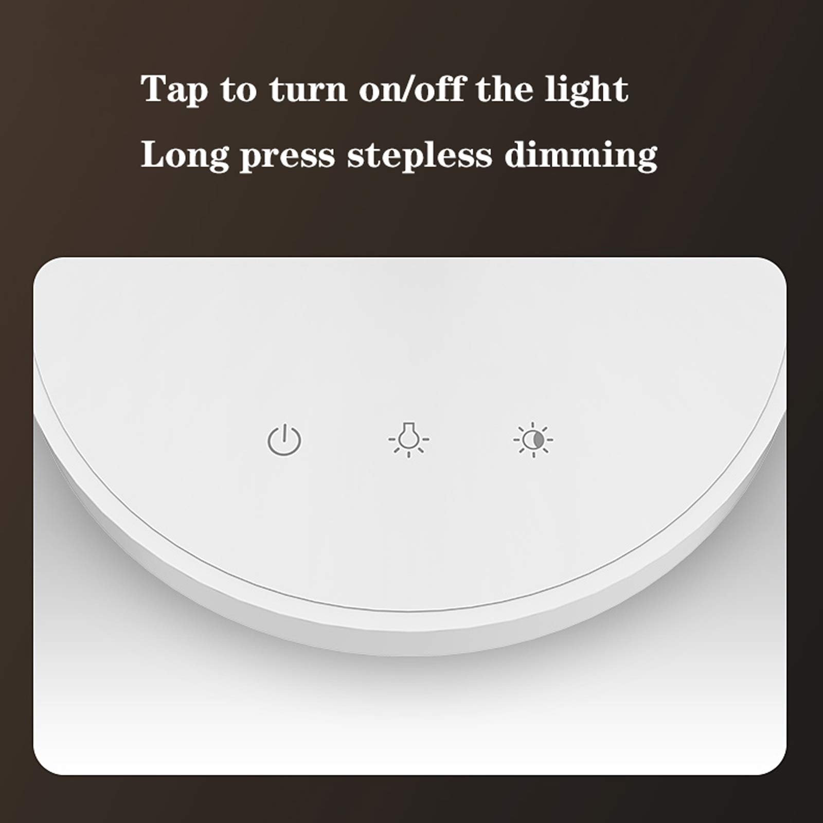 Lampada da scrivania a LED Lampada da tavolo LED 16W Stepless Dimming Touch Control Desk Lampada da tavolo, luce notturna, luce di lettura pieghevole moderna, temperatura di colore regolabile Lampade