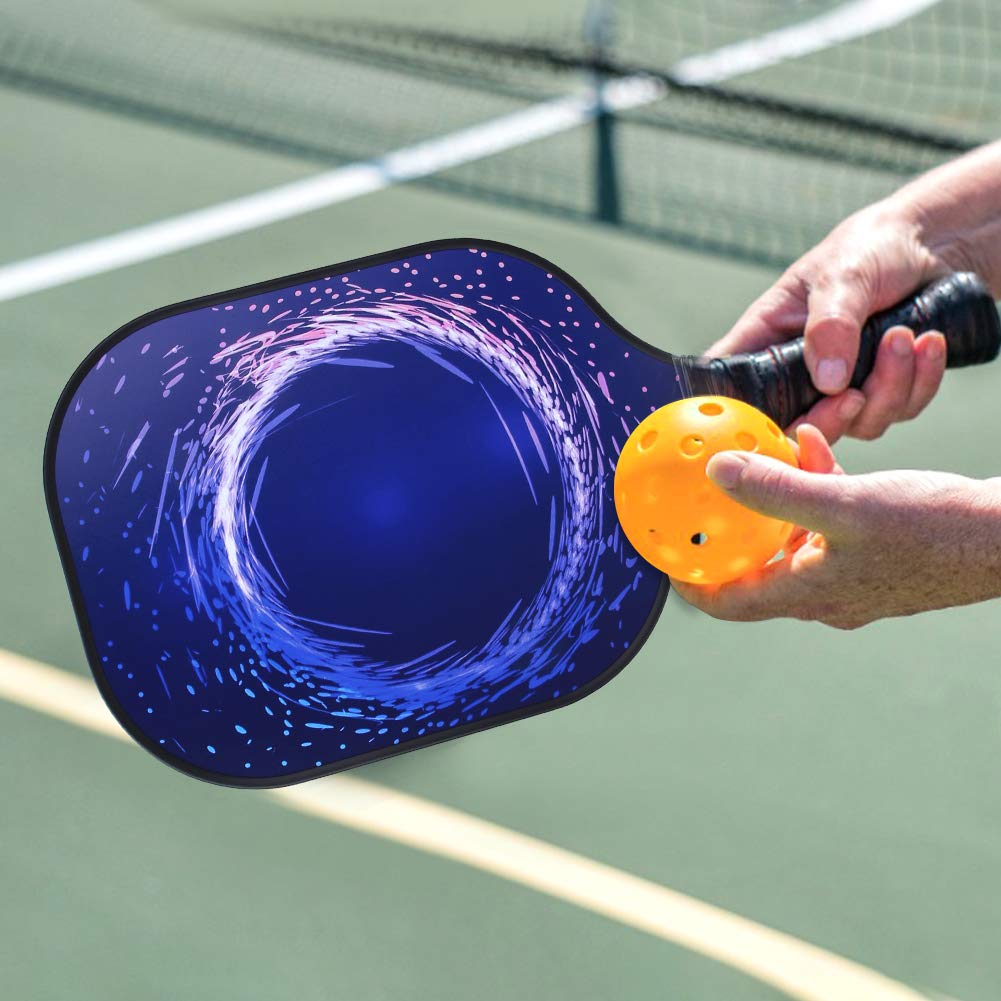 Paddle Duo Pickleball, Facce in Fibra di Carbonio con Bilanciamento Migliorato per Potenza E Controllo, Perfette per Tutte Le Abilità S