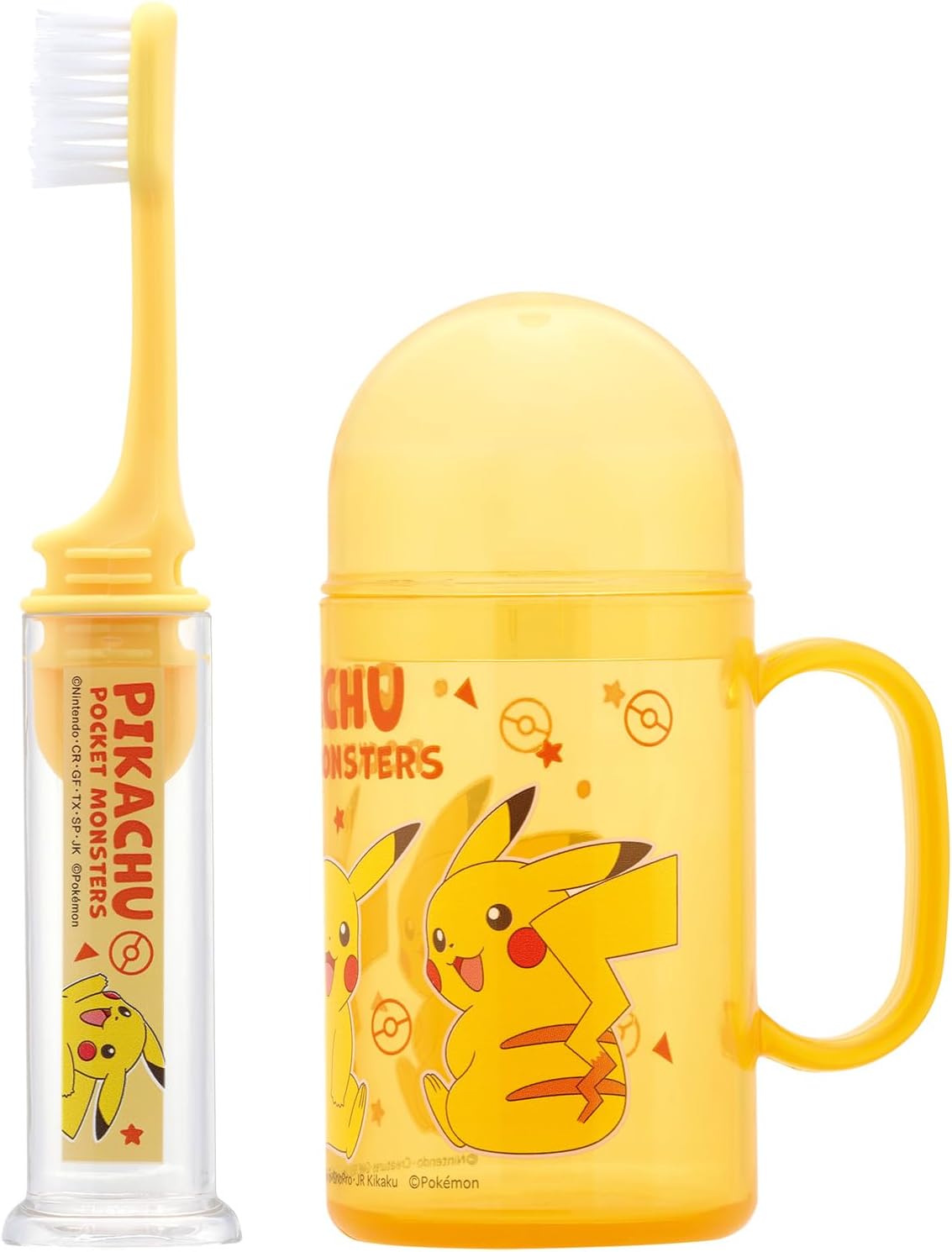 Skater - Portable Kids Toothbrush Set, Kids Toothbrush Case, Normal Bristle Hardness 14.5cm Outlet, Elementary School, Daycare, Travel