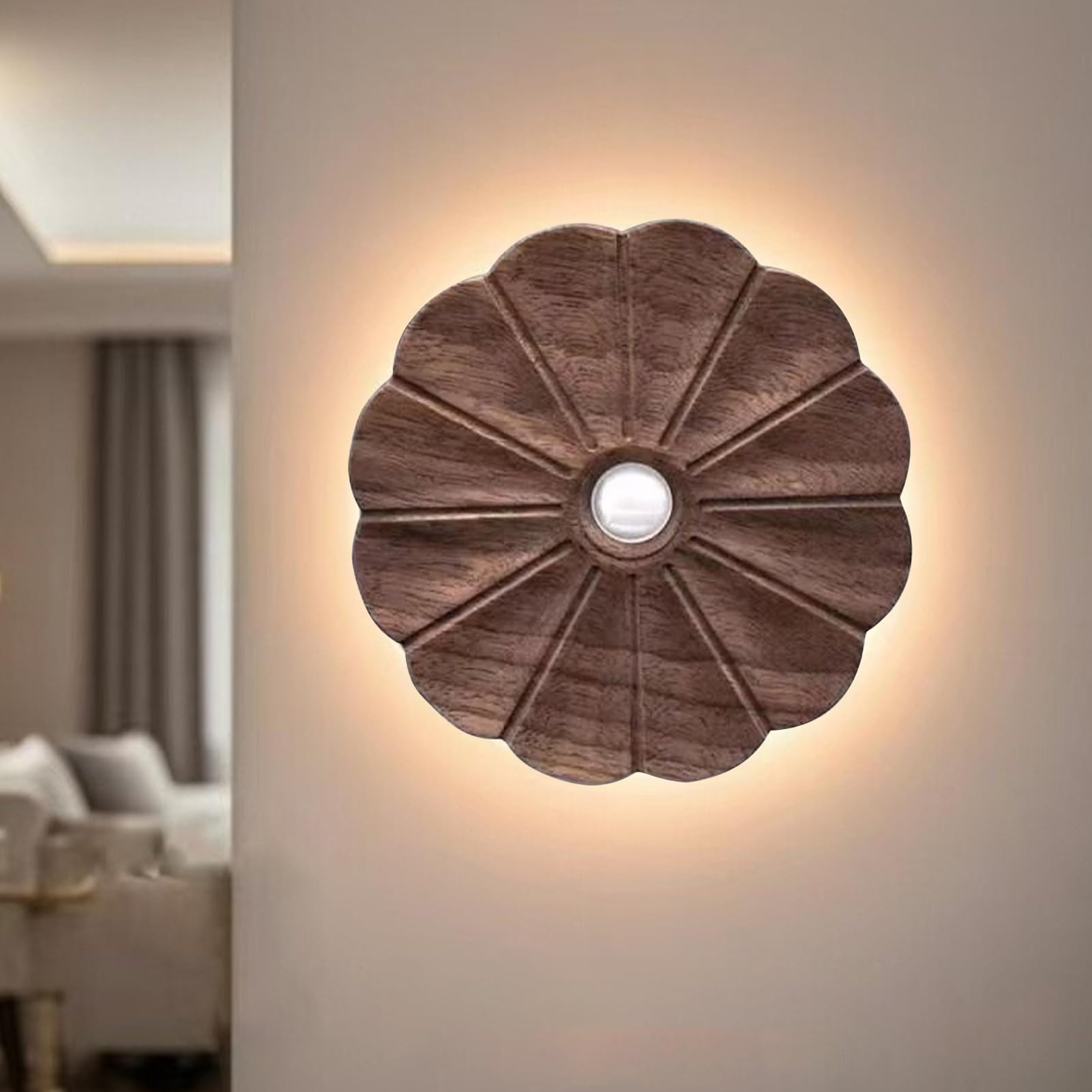 Mini lampada da parete a LED, luce notturna attivata dal movimento, per armadio, illuminazione a luce soffusa con energia, tecnologia a sensore efficiente, per camera da, corridoio, bagno